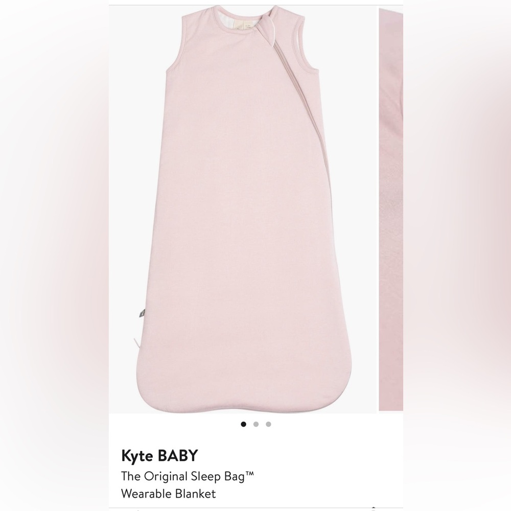 Kyte BABY Pink Wearable Blanket Sleep Sack Pink Blush 1.0